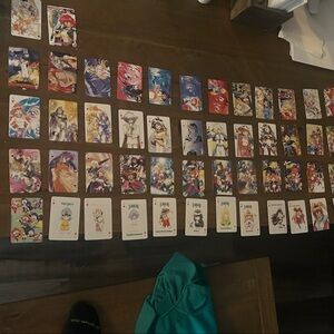 RARE “Slayers” Anime Series complete 54 playing card deck with case